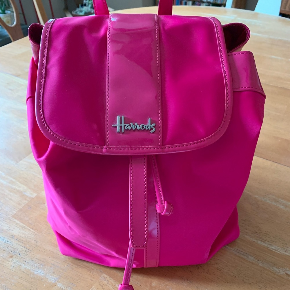 Harrods Pink Backpack